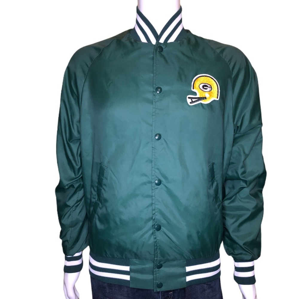 VTG Green Bay Packers Satin Jacket